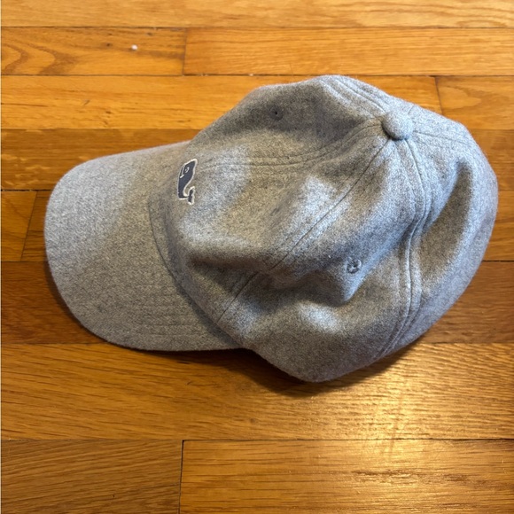 Vineyard Vines hat baseball cap gray wool NWOT - Picture 2 of 3